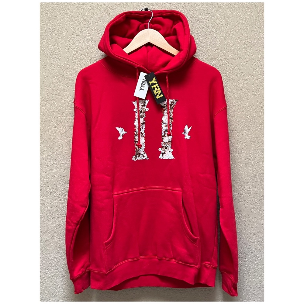 Migos YRN Culture II Album Red Color Hoodie Adult Unisex -Size M